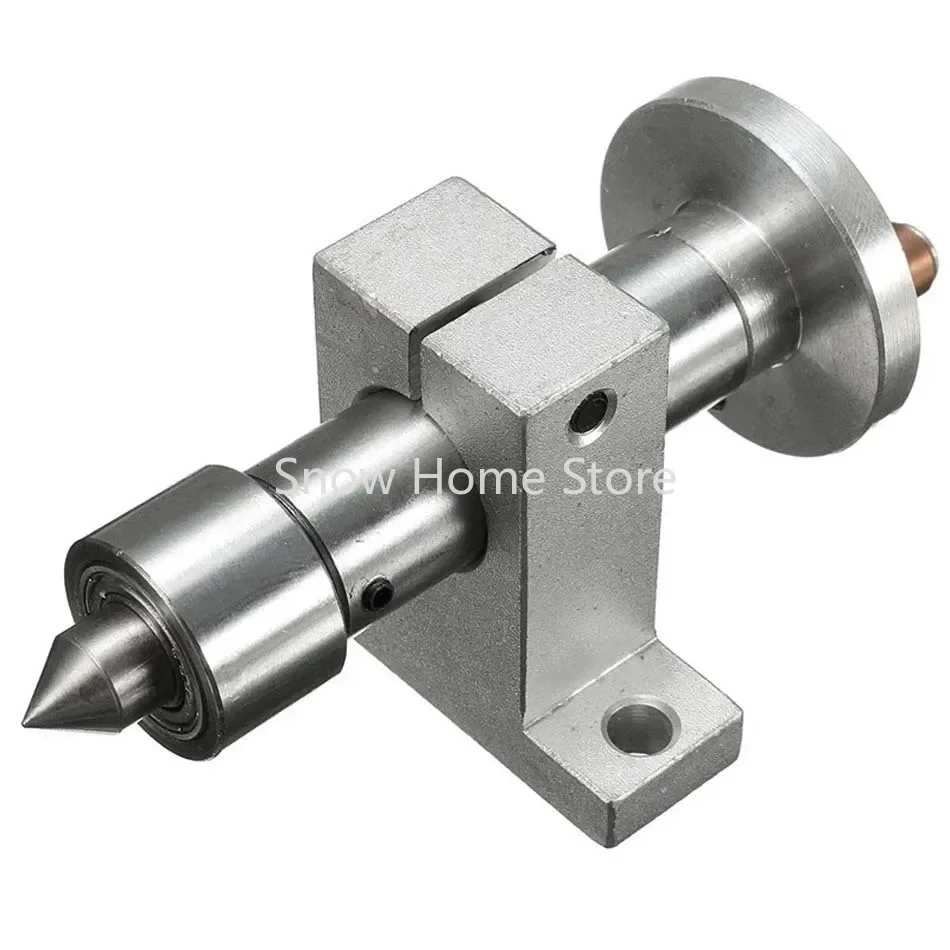 1 Set Adjustable Double Bearing Live Centre Metal Revolving with 2pcs Wrenches DIY Accessories for Mini Lathe Machine