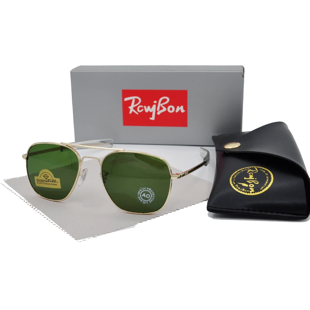 Men luxury Brand Designer Sun Glasses Vintage fashion Aviati