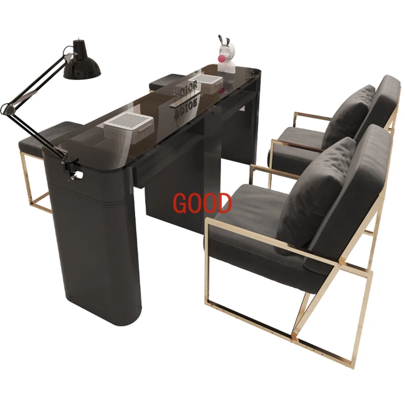 Стол для маникюра, столы, оборудование для ногтей, стулья для ногтей, портативный макияж, профессиональный стол, дизайнерский маникюрный Tafel