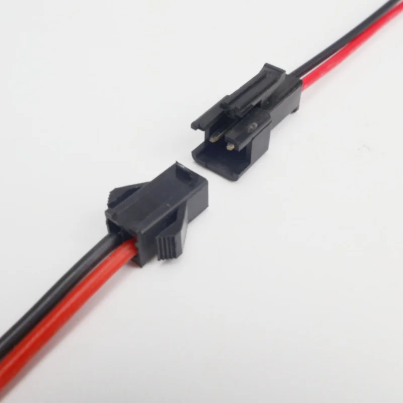 5 / 10 Pairs 15CM JST SM 2 Pins Plug Male and Female Wire Connector Wire Cable Pigtail Plug For LED Strip Light Tape Lamp Driver