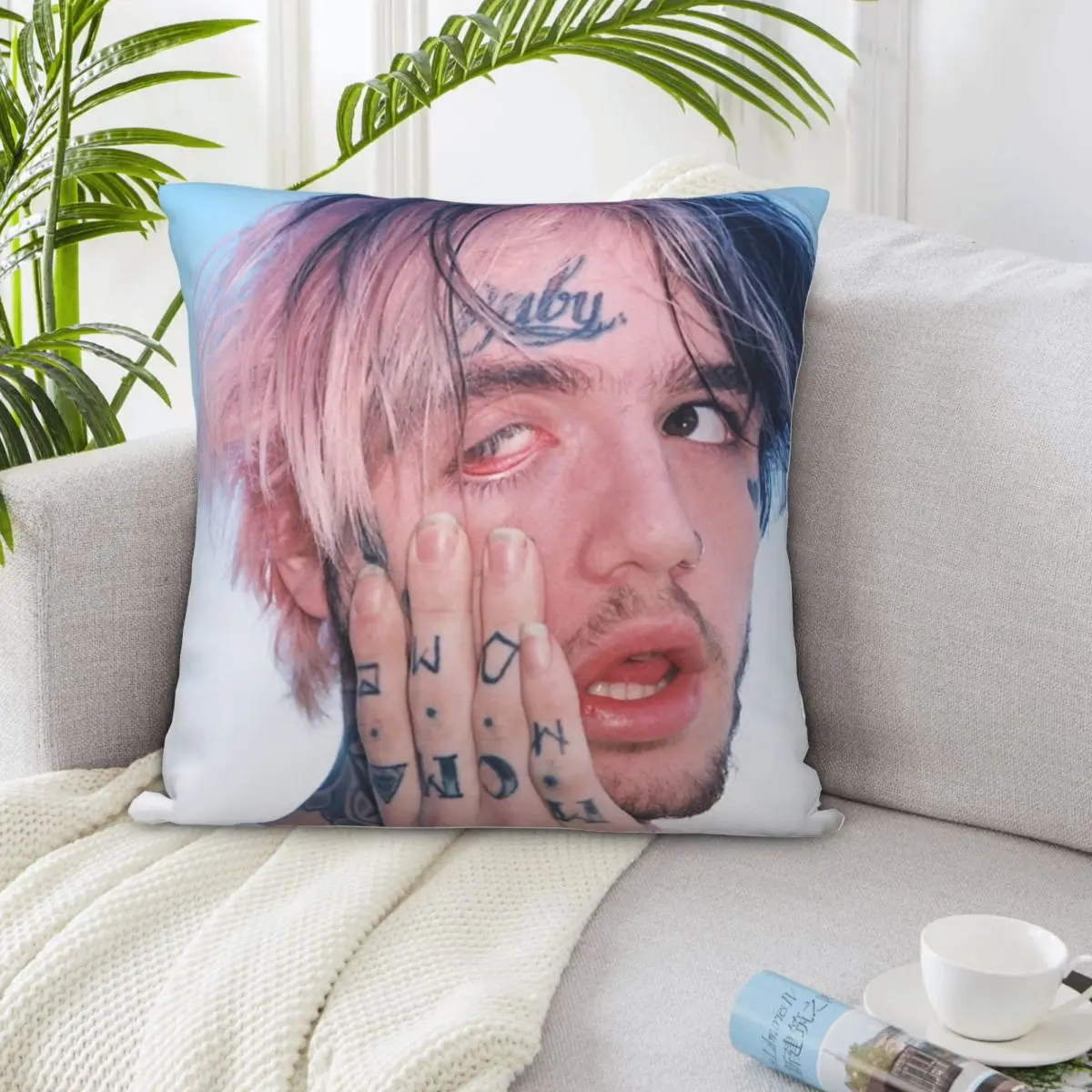 

Lil Peep Singer 01778 Pillowcase Pillows Cover Decorative Cushion Dakimakura Pillow Case Pillow Cover