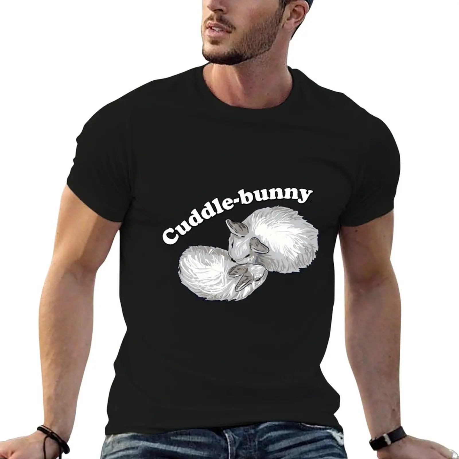 Cuddle-bunny - adorable rabbit shirt T-Shirt Casual Holiday Short Sleeve Tee