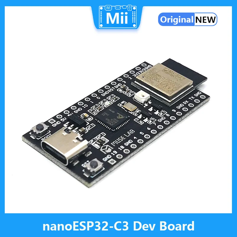 NanoESP32-C3 Development Board RISC-V ESP32-C3 Module WiFi/BLE ESPRESSIF IOT Board