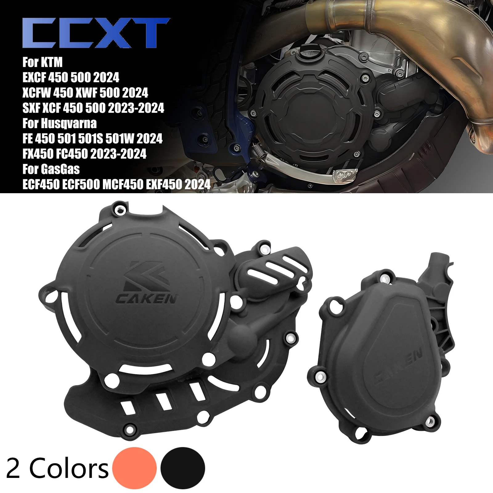

Motorcycle Ignition Guard Cover Clutch Protector For Husqvarna FE 450 501 501S 501W FX450 FC450 For KTM EXCF XCFW SXF XCF 2024