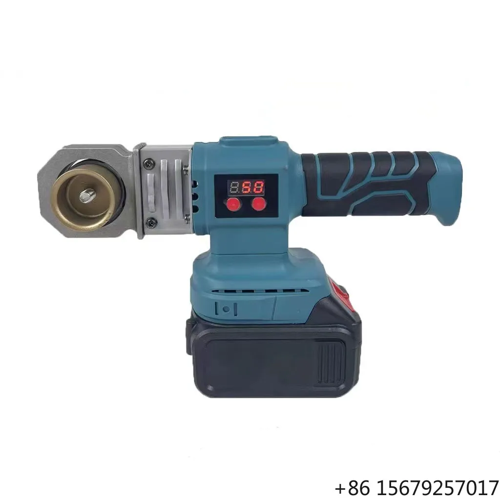 Portable Rechargeable Electronic Thermostatic Water Pipe Hot Melt Machine New Cordless PPR Welding Fuser with Hot Melt Features