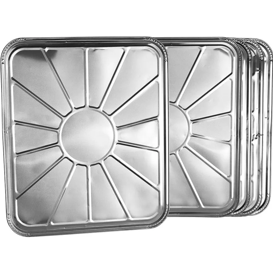 

Aluminum Oven Liner (18 x 15 x 0.1 inches) - Reusable, Durable, Universal Fit, 50pcs