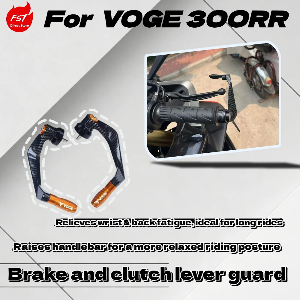 

For Voge 300RR Motorcycle Modified Brake Clutch Lever Guard Anti-Collision Handguard Bow Accessories