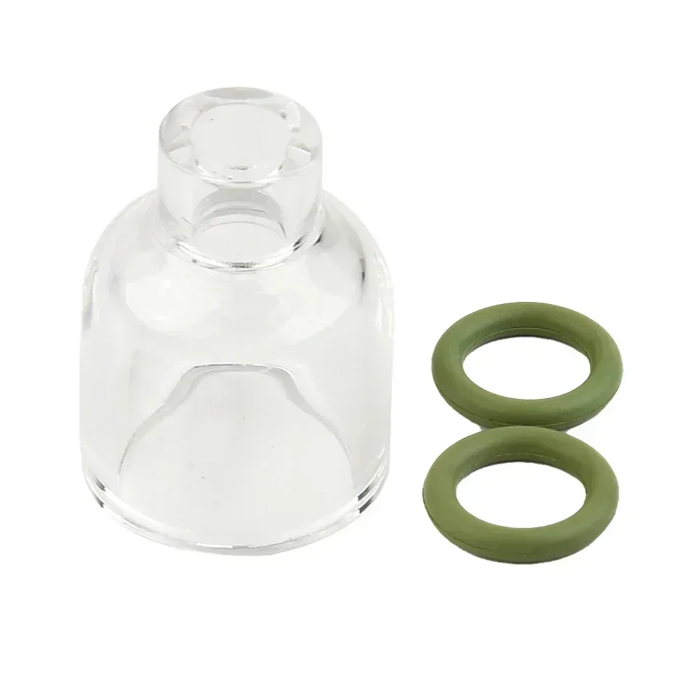 

Glass Nozzle TIG For WP9/17/18/20/26 Consumables Transparent Visualize Glass Cup Nozzle O-rings Welding Parts