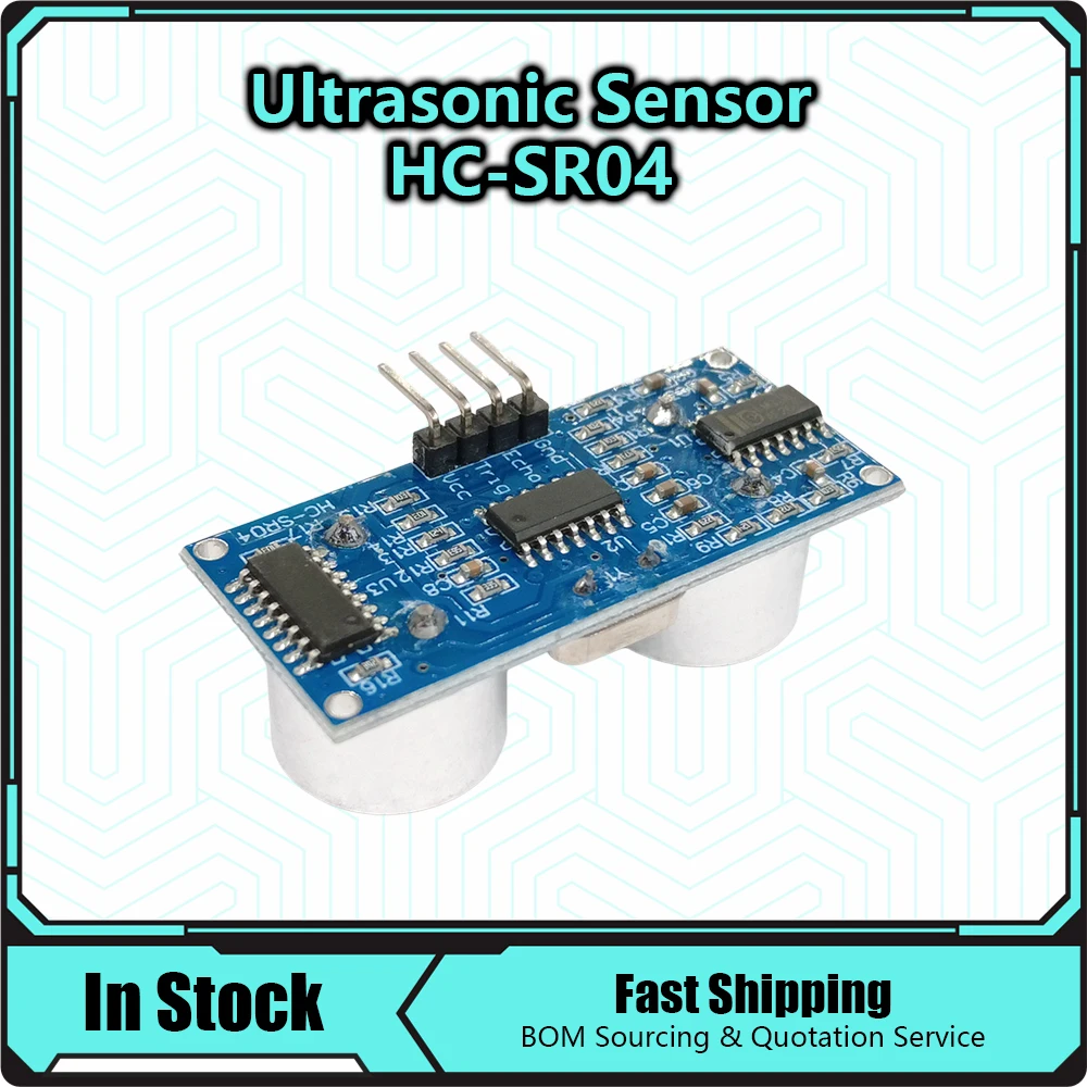 HC-SR04 Ultrasonic sensor HCSR04 to world Ultrasonic Wave Detector Ranging Module HC SR04 HCSR04 Distance Sensor For Arduino
