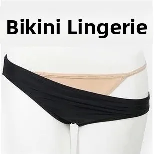 

Invisible Low Waist Bikini Swimsuit Fine Strap Anti Exposure Innerwear Sea Country Brand Sport Fitn Swimming Equipment