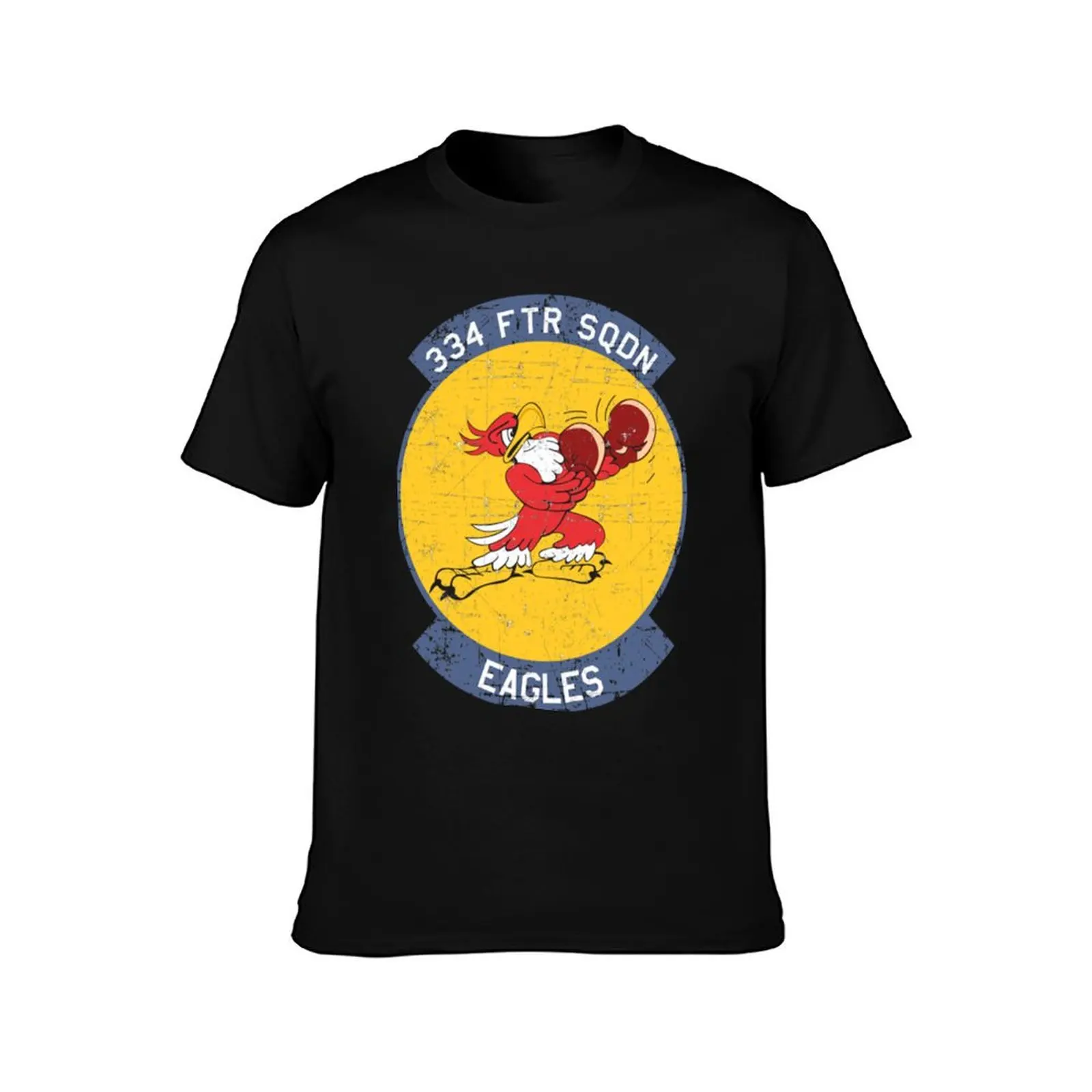334th FTR Squadron Eagles - Grunge Style Classic . T-Shirt Trend Art Print T-Shirt