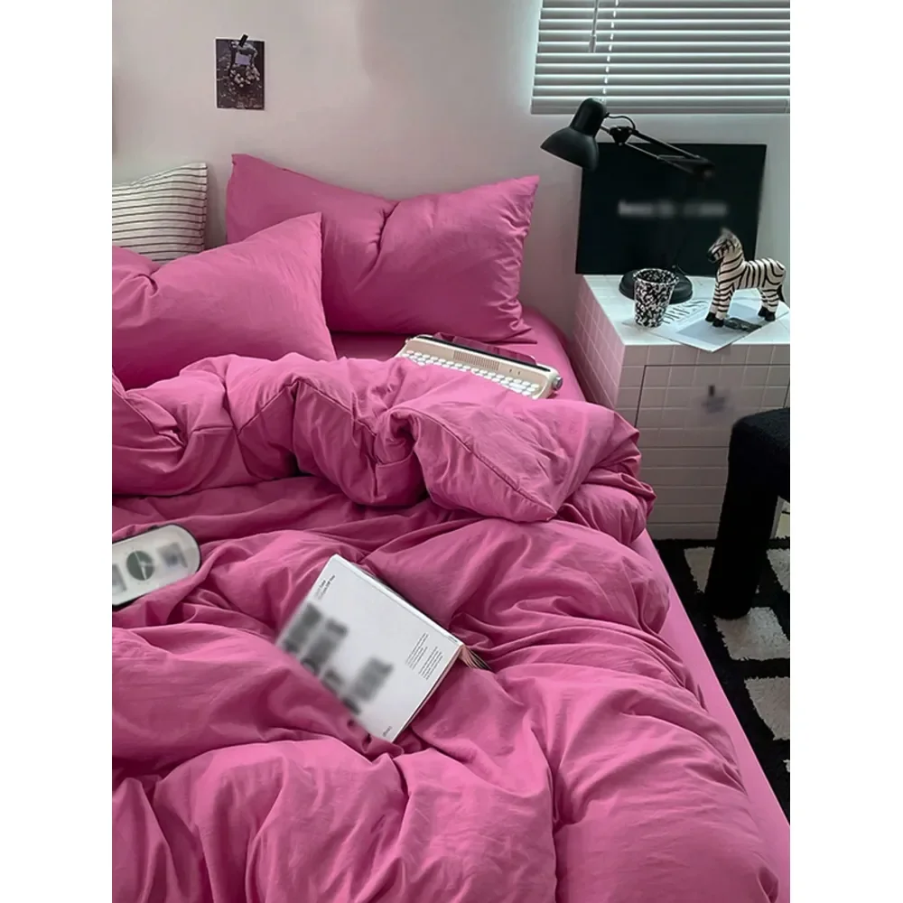 

Blue White Patchwork Soft Polyester Duvet Cover Set