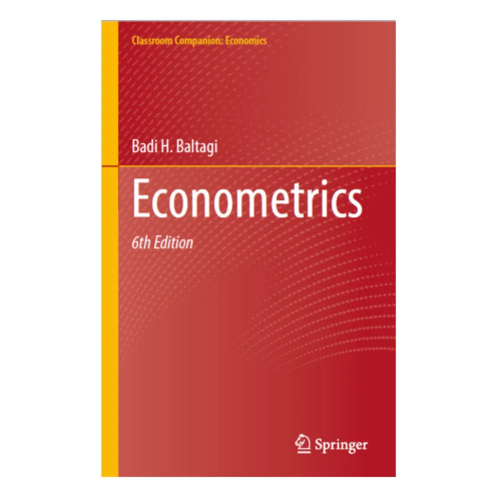 

Econometrics (6th Revised And Extended Edition)