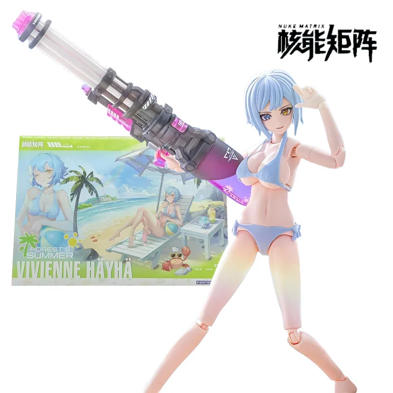 

NUKE MATRIX Original Assembly Machine Girl Series Vivian Haye Action Figure Assembly Model Toys Collectible Model Gifts for Boys