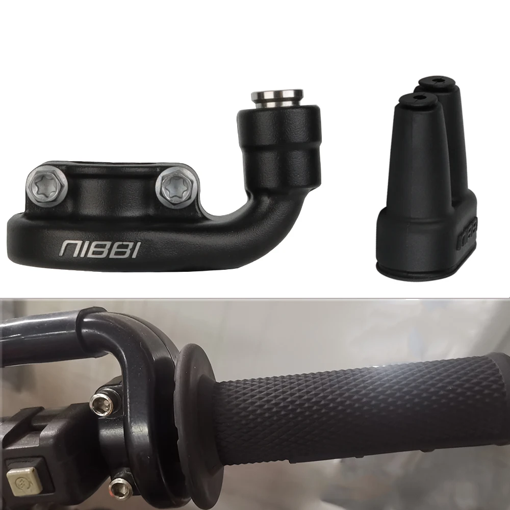NIBBI Aluminium Dual Throttle Control Basis Motorrad Öler Gehäuse Basen für KTM SXF 450 XCF 250 EXCF 350 500 Husqvarna FC FE Motor – Detail 1