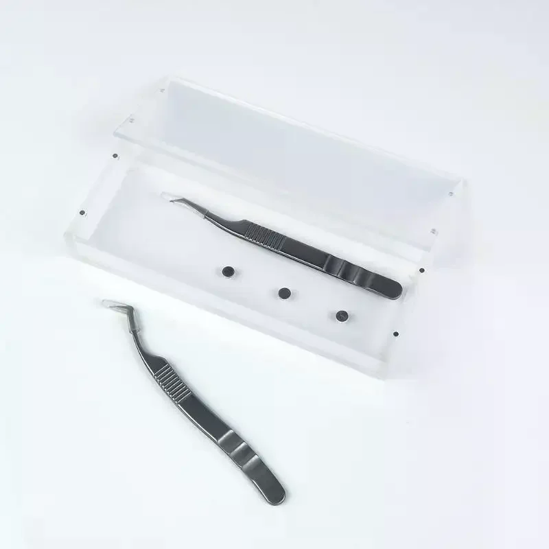 Eyelash Storage Box Eyelash Extension Magnetic Plate Multifunctional False Eyelash Makeup Organizer Acrylic Pallet Lash Holder