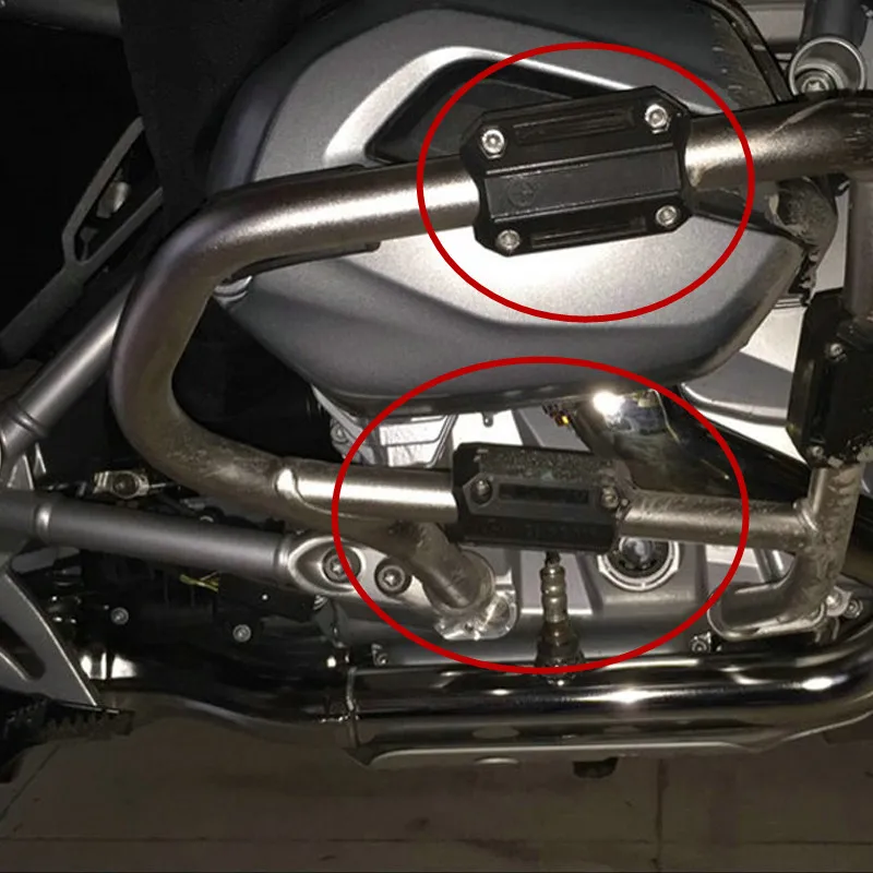 

Motorbike Fit 25mm Crash Bar Engine Guard Frame Bumper Protection Crash Pads For Yamaha For Suzuki For Honda For Kawasaki