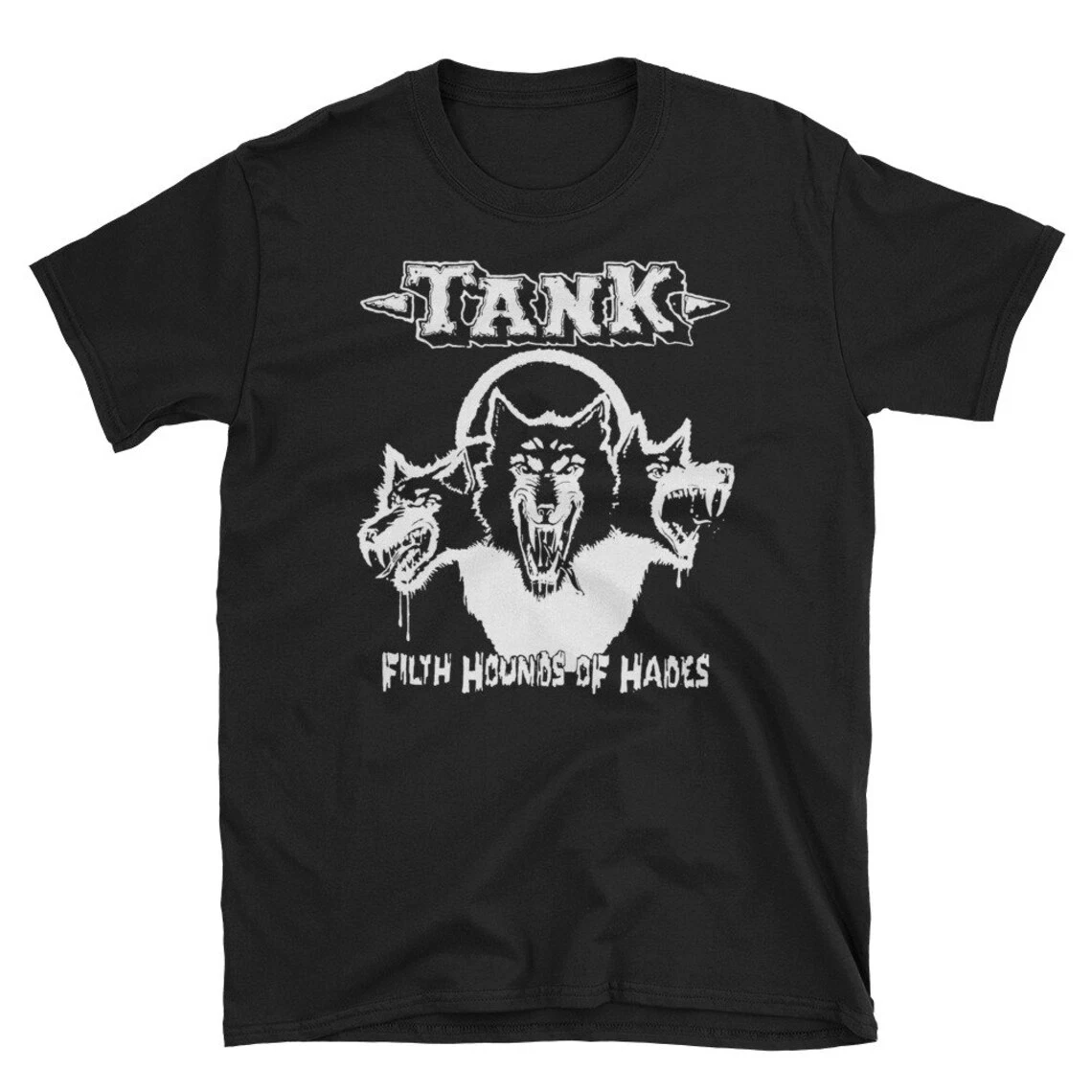 T-shirt Tank, NWOBHM, Celtic Frost, Motorhead, Discharge, Exciter, T-shirt unisexe