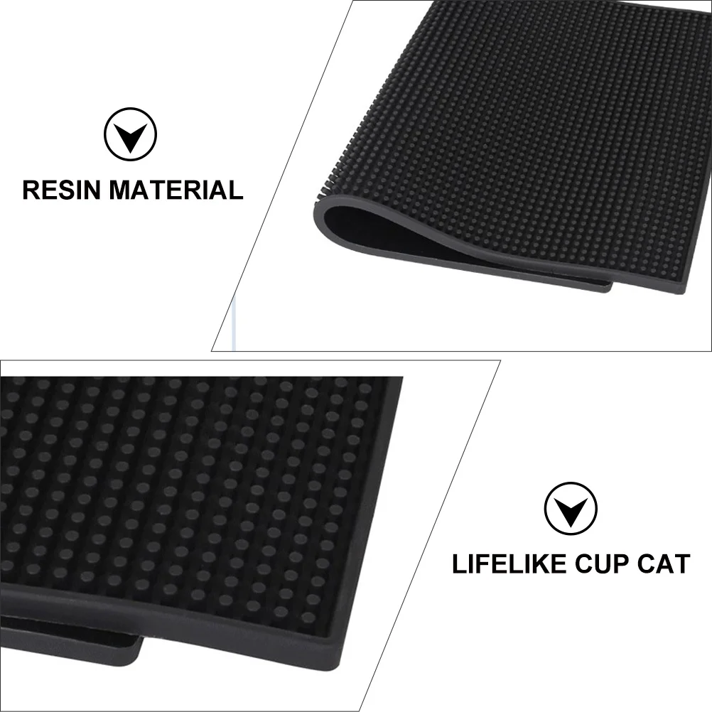 

1Pcs Non-Skid Barbers Mat PU Hairdressing Tool Storage Cushion Salon Scissors Trimmers Pad Anti-Slip Haircut Tools Organizer