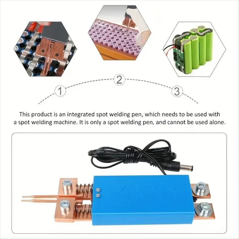 ZEXEF DIY Spot Welder Pen Hand-held 18650 Battery Spot Welding Pen MachineAutomatic Trigger Electric Iron Tools