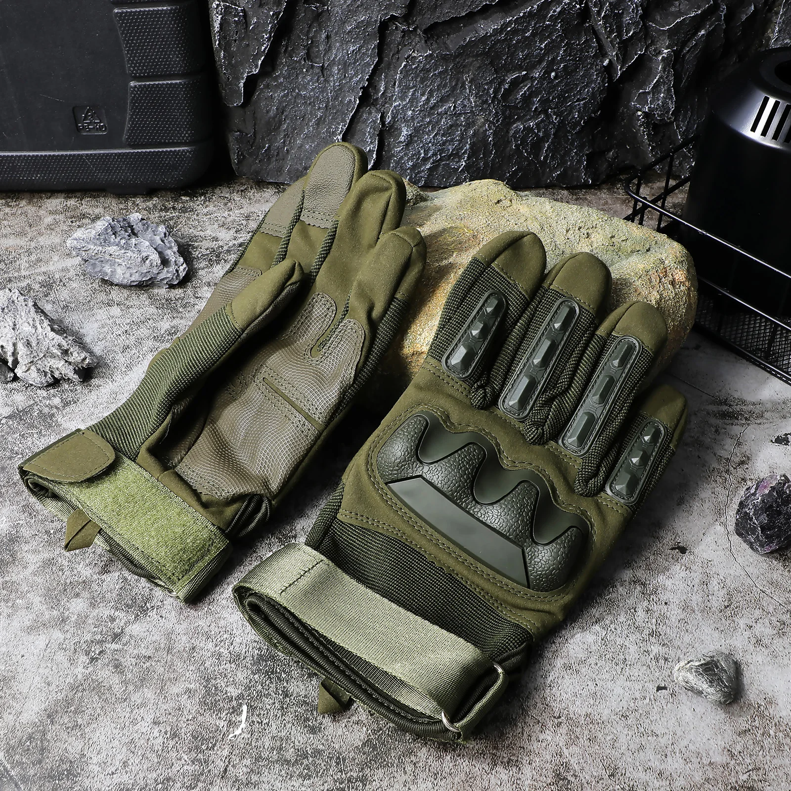 

1 пара перчаток для мужчин, полнопальцевые перчатки для мотоциклов, велоспорта, охоты, пешего туризма, скалолазания, спортивные перчатки, размер XL