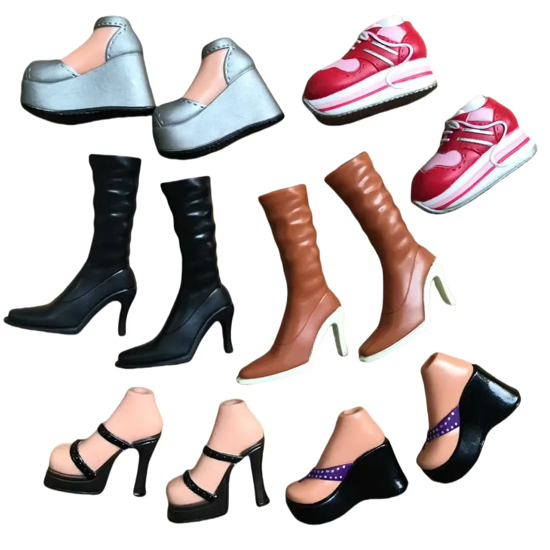 Klassische tanzende Puppe, Puppenschuhe, Turnschuhe, Leder-Design, Schuhe, Stiefel, bunte Puppe, Neuheit, Dekore, Teile, Mädchen, Geschenk, Spielzeug – Detail 13