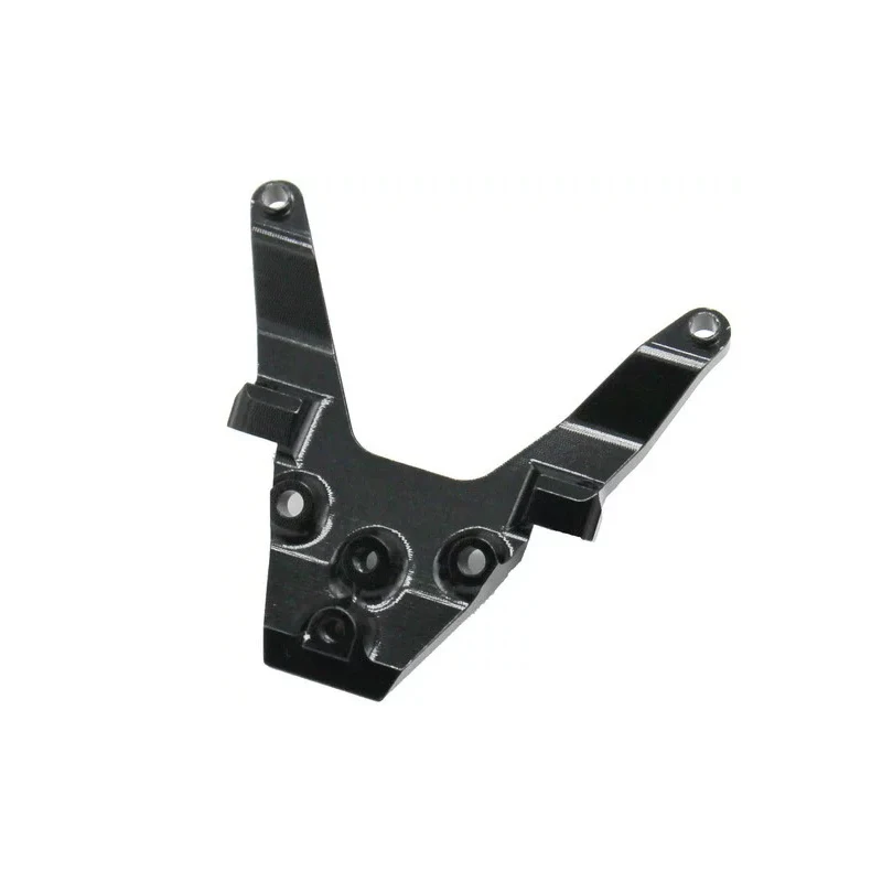 Hot Racing MTT12A01 6061 Black Alum Front Bulkhead 1/18 Losi Mini-T 2.0 B2 Bolt-On Replace Plastic LOS211011