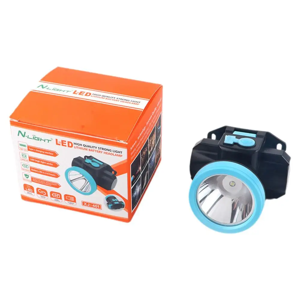 Lámpara Led de luz portátil, lámpara de luz recargable por Usb, linterna de pesca, antorcha de Camping, emergencia, ciclismo al aire libre B0a7