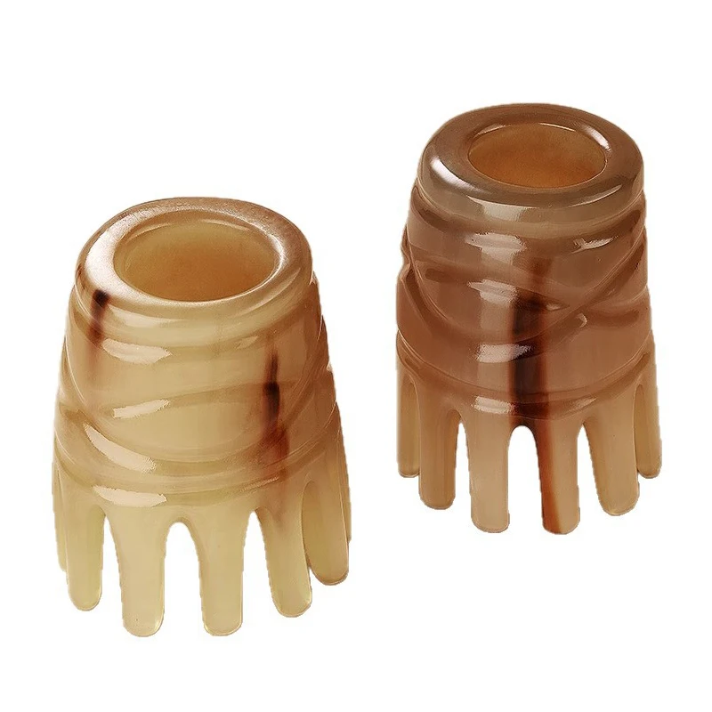 صالون تصفيف الشعر الاحترافي لتدليك فروة الرأس ومضاد لتساقط الشعر وأمشاط واسعة الأسنان لوصلات الشعر