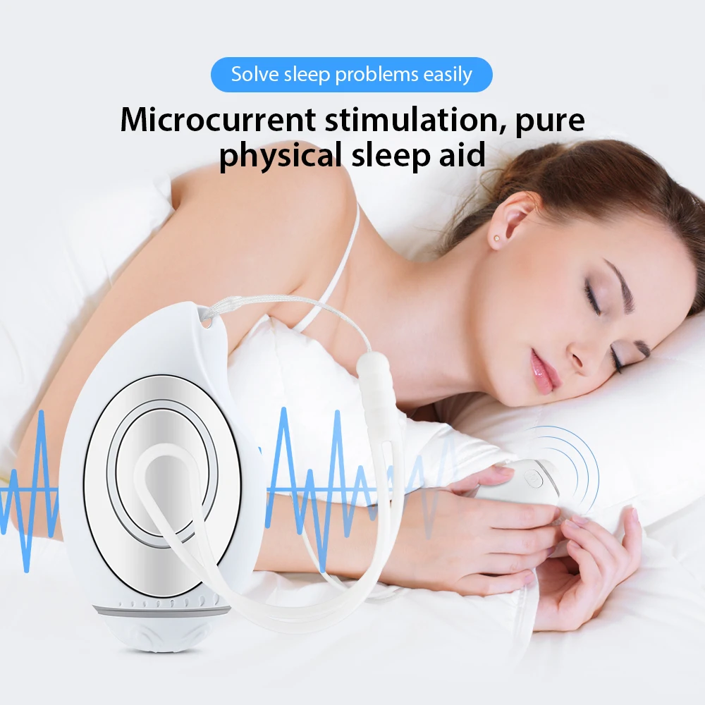 USB Charging Microcurrent Holding Sleep Aid Instrument Hypnosis Instrument Massager and Relax Pressure Relief Sleep Device