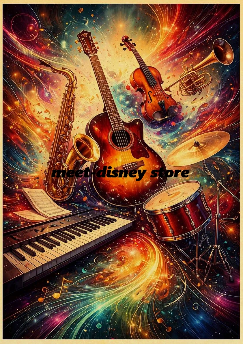 เครื่องดนตรีศิลปะหลากสีสันกลุ่ - Musical Instrument Groups บทวิจารณ์และราคา