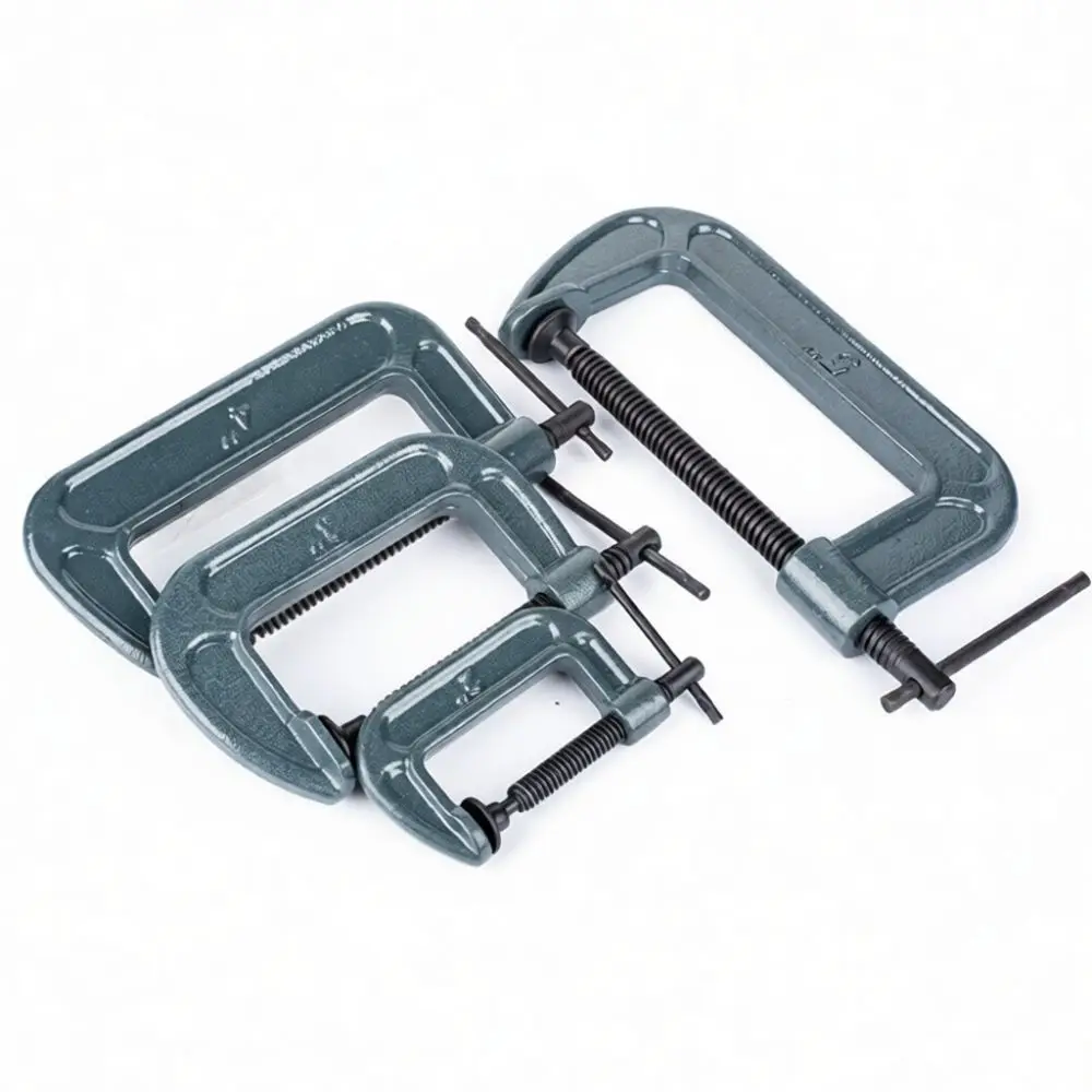Professional Malleable Iron G Clamp For Paji C Clamp Tool Woodworking Welding Jig Metal Holding Accessory Fixing Gear