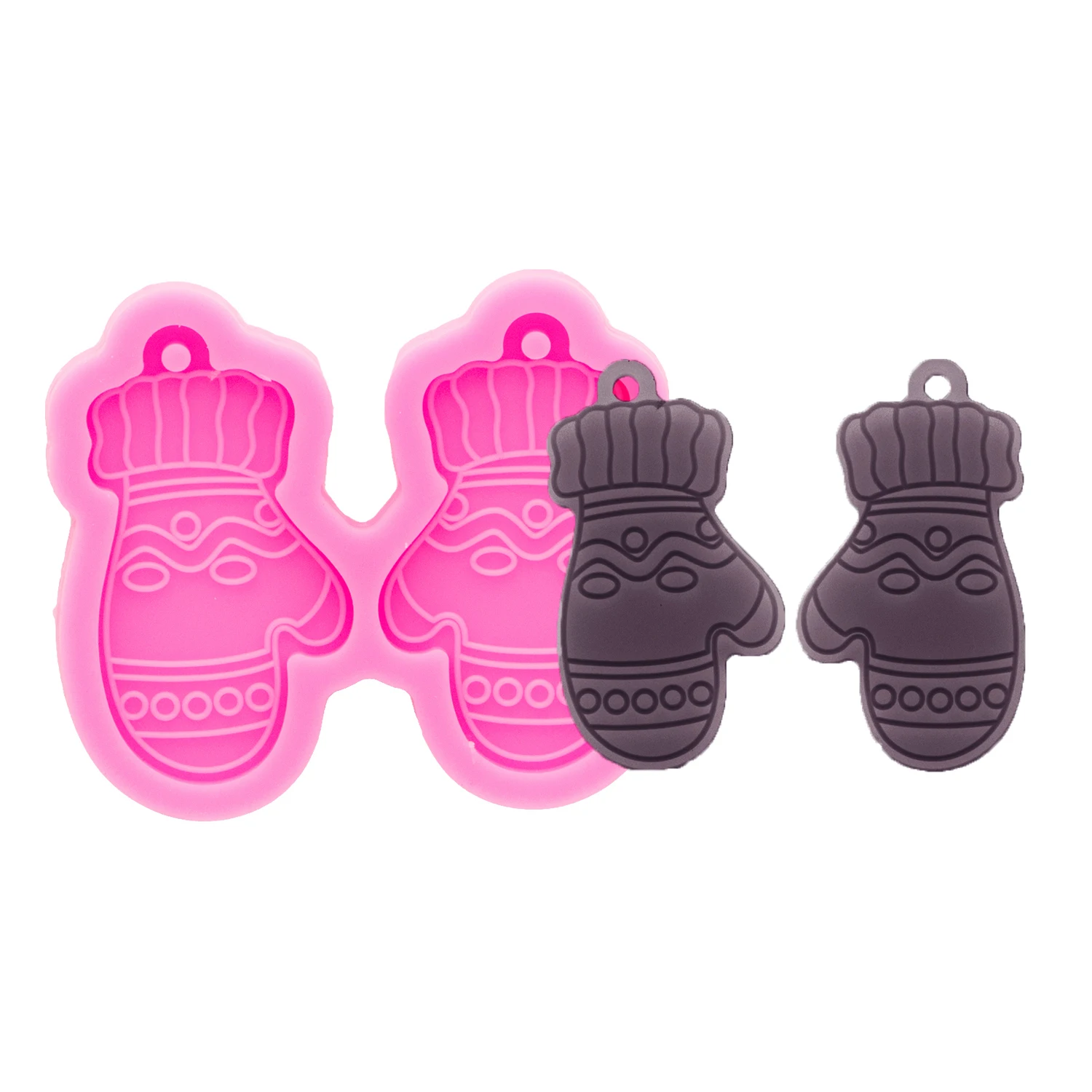 Leaf Earring Silicone Mold for Epoxy Resin DIY Pendant Charm Jewelry Craft Making Supplies