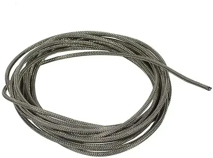 12' Gavitt Braided Cloth-Covered Pre-Tinned Pushback 22 AWG Guitar Wire