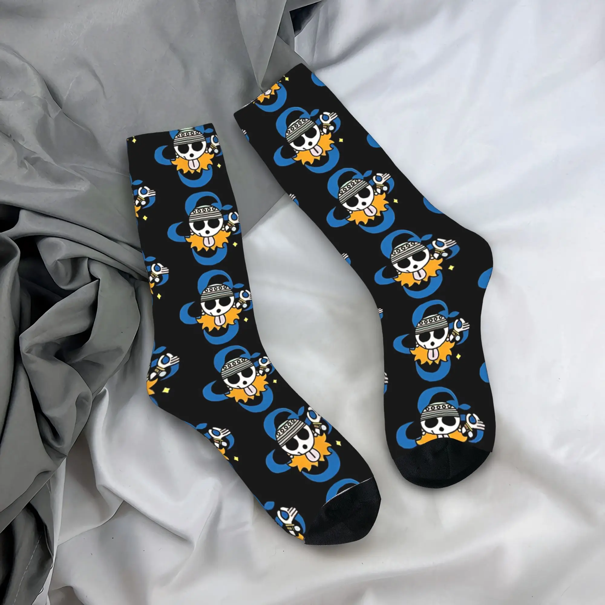 Ones Nami Monkey Socks Winter Pices  Stockings Gothic Adults Men Soft Breathable Socks Printed Cycling Anti Sweat Socks