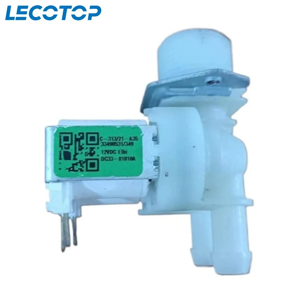 جديد DC33-01010A C-313/21-A35 DC12V صمام الملف اللولبي لمدخل المياه الكهربائية لأجزاء استبدال غسالة سامسونج