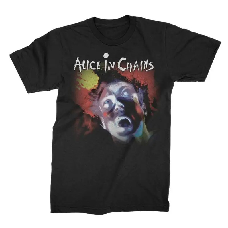 

ALICE IN CHAINS cd cvr Face Breaker ФАБРИФТЧНАЯ ФУТБОЛКА СРЕДНЯЯ Новая OOP