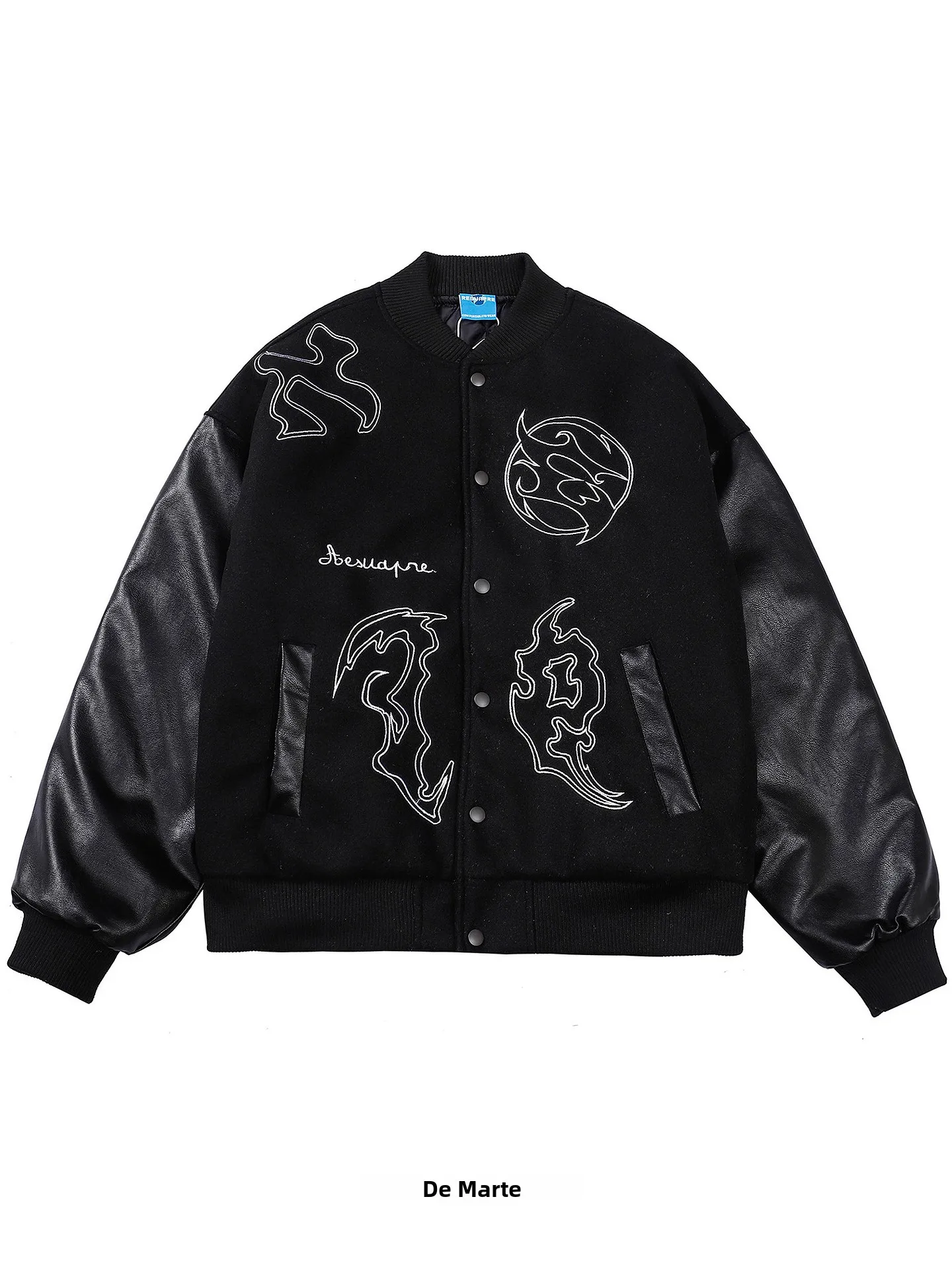 manteau-en-coton-style-uniforme-de-baseball-retro-pour-egayer-la-vie-ennuyeuse-collection-printemps-2026-accessoire-de-mode-ceinture-chapeau-echarpe-boutons-de-manchette