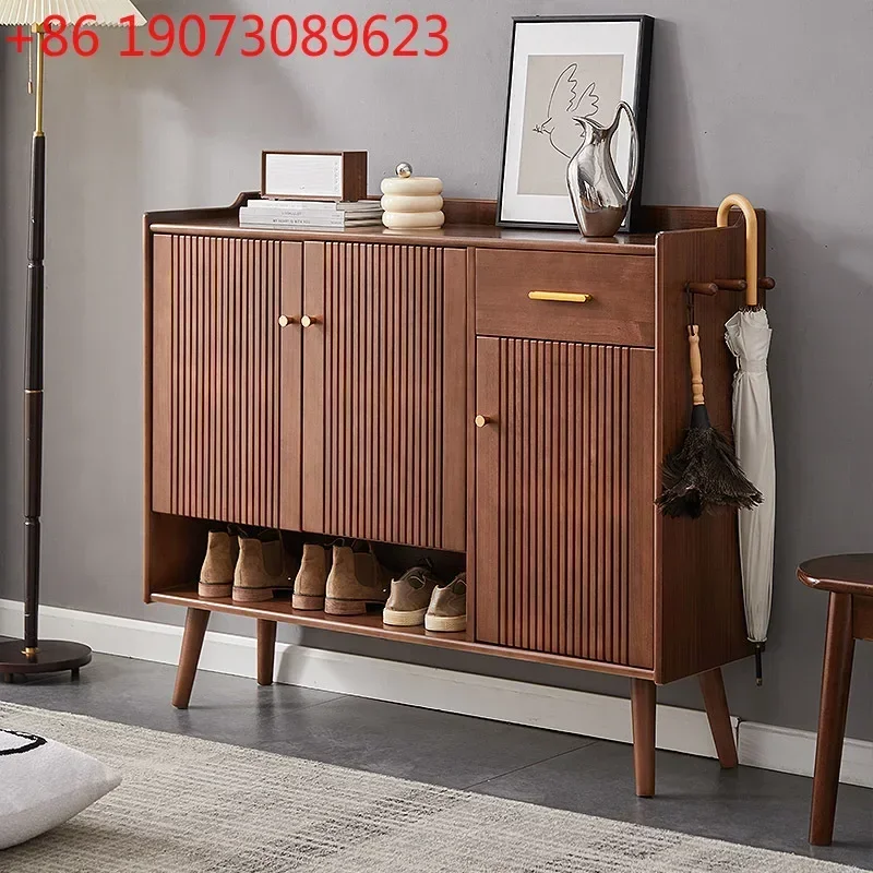 Dust Proof Luxury Shoe Cabinet Large Capacity Space Saving Storage