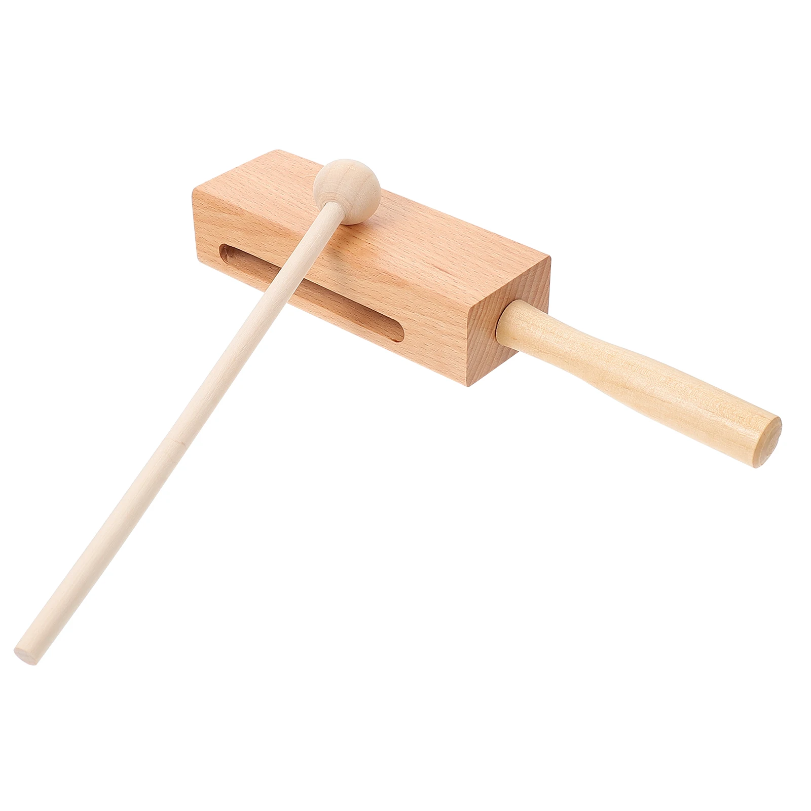 

Wooden Square Kids Toy Music Rhythm Block Percussion Instrument Lightweight Small Size Creative Design for Children