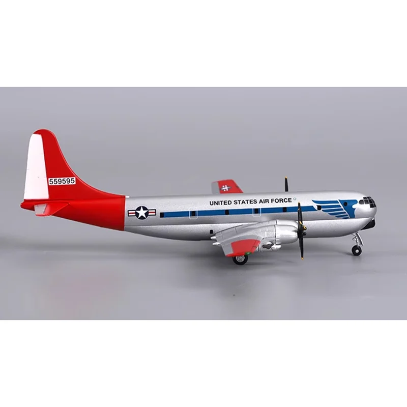 ダイキャスト 1/200 スケール「レスキュー エンジェル」C97G 輸送機モデル シミュレーション合金完成軍事モデル航空機コレクション