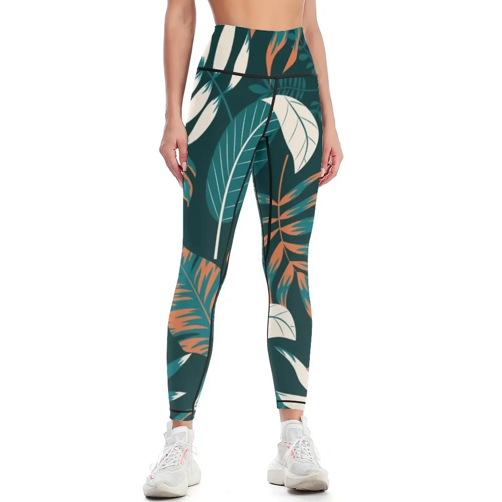 

Leaf texture Leggings Sports pants for gym womans Legging sexy woman gym's sportswear Womens Leggings