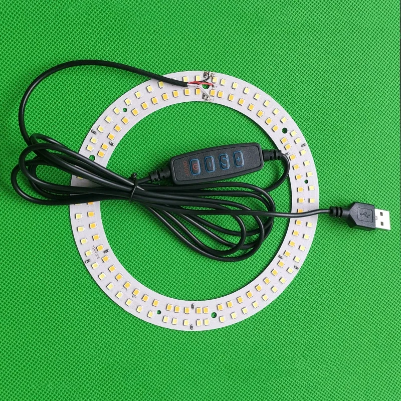 DC 5V LED Dimmer 1.5m USB Cable with Switch Dimmable Remote Control 2pin 3Pin Extension Wire for Single 2 3 Colors CCT LED Light