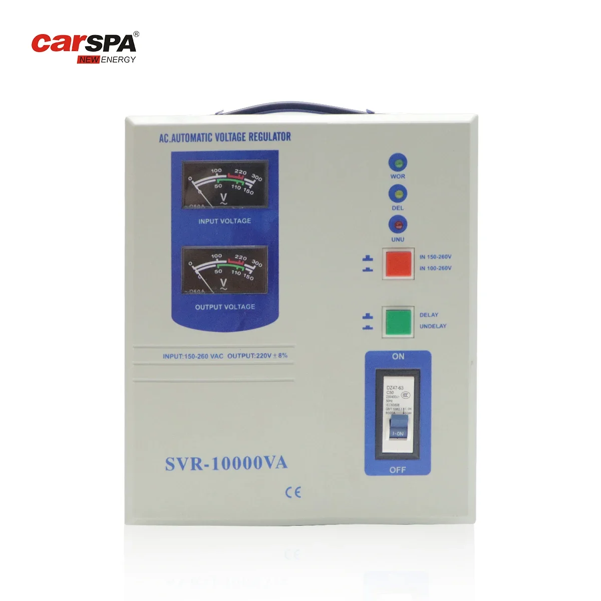 Carspa Voltage Stabilizer 10000VA Single Phase automatic voltage regulator