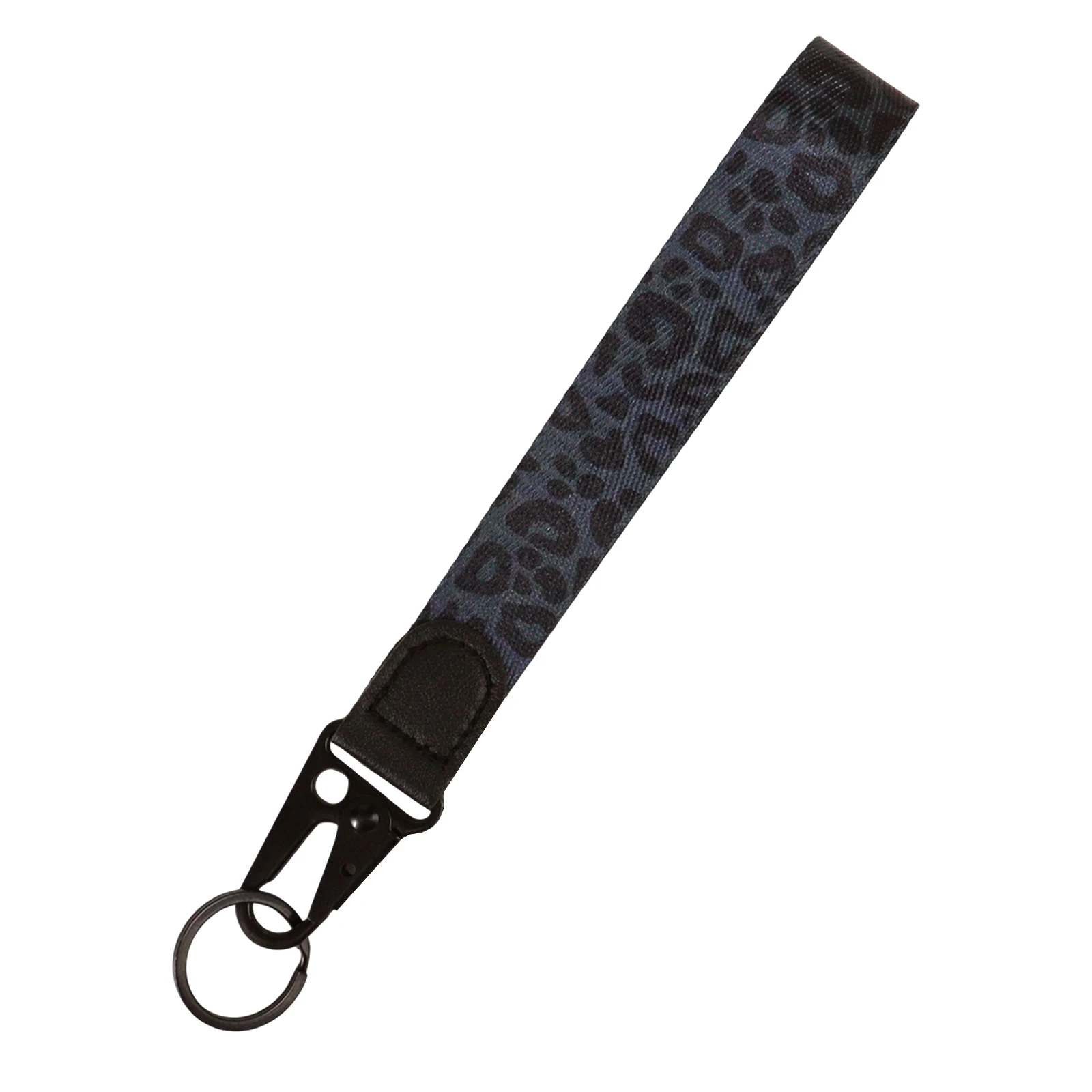 Black Leopard Neck Lanyard Fashion Eagle Beak Strap Teacher Lanyard for ID Card Holder Keys Keychain Cell Phone Strap Gift