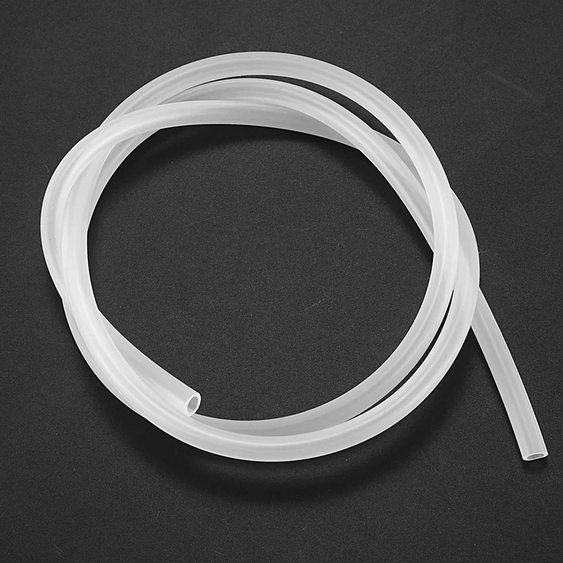 2X 5Mm ID X 7Mm OD Food Grade Flexible Hose Silicone Tubing Tube 1M 3.3Ft