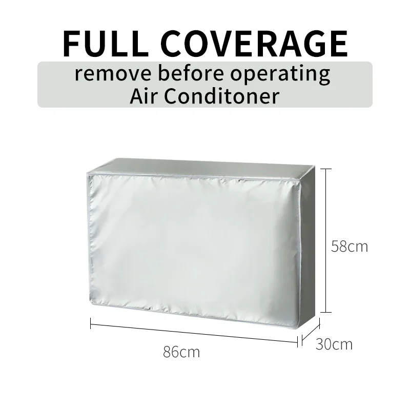 Airconditioner Waterdichte hoes Buiten Buiten Condensor Thuisopslag Stofdicht Zonnebrandcrème Voorlader Wasdroger Covers Case