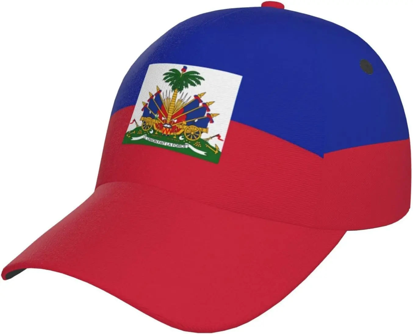 Funny Haiti Haitian Flag Hats Women Men Snapback Hat Cap Flag Flat Baseball Hats Adjustable Size