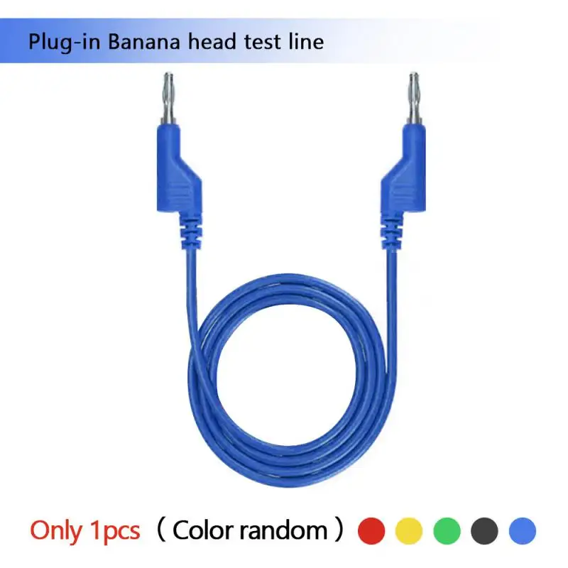 Cleqee P1036Dual 4mm Stackable Banana Plug Multimeter Test Leads 1M Cable 1000V/15A