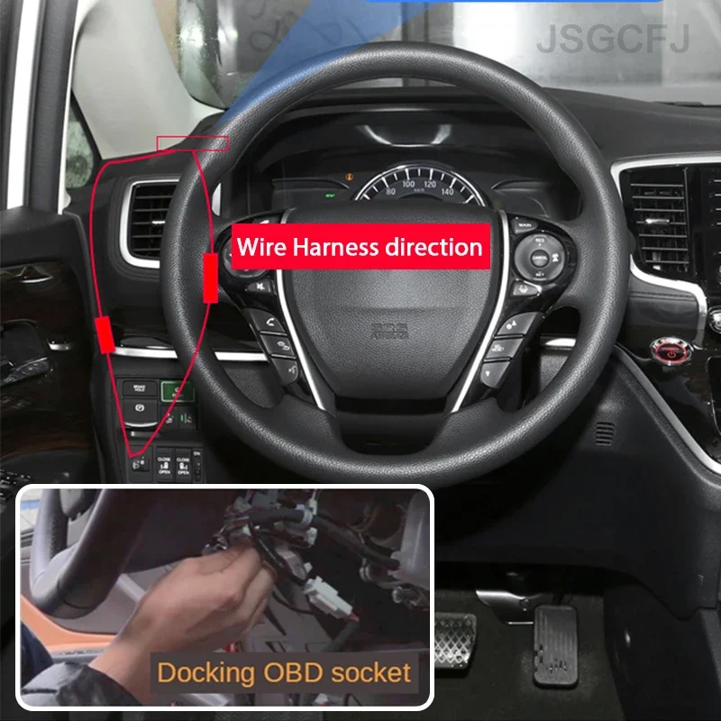 For Nissan Rogue X-Trail XTrail T32 2013~2021 Car HUD Head Up Display Car Digital Speedometer Information Projector Racing